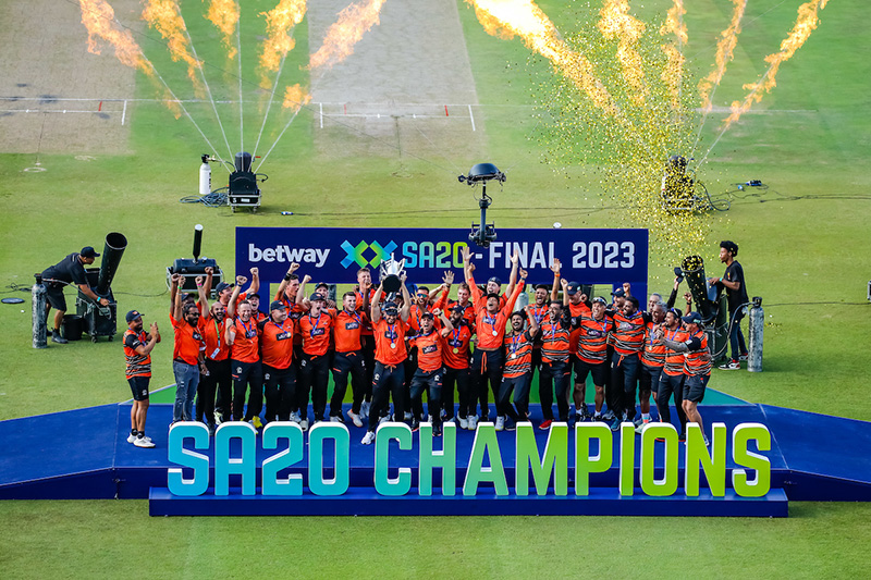 Sunrisers Eastern Cape are the Betway SA20 Champions