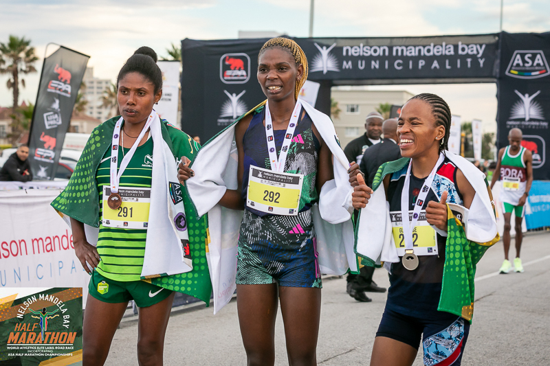 Mosiako And Xaba Win Gold In Fast Asa Half-marathon Champs