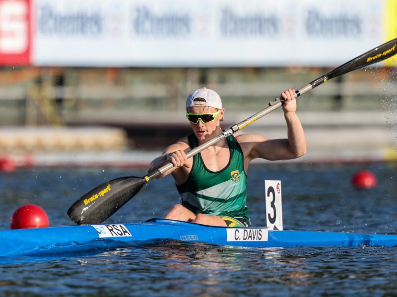SA sprint canoeists looking for a place in Paris