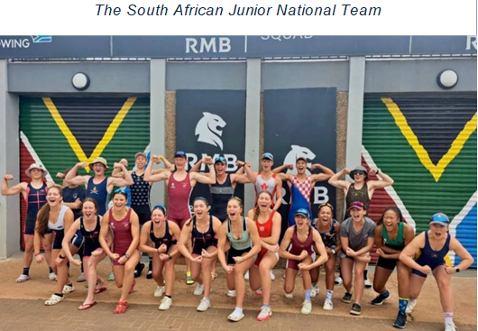 South Africa at the World Rowing Championships in Canada
