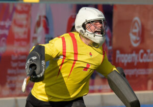 SPAR Hoerskool Kempton Park, August 24, 2024 goalkeeper for Hoerskool Hugenote, photo by Marcel Sigg