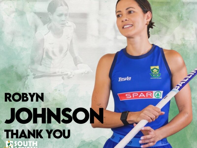 Robyn Johnson calls time on her International Hockey career