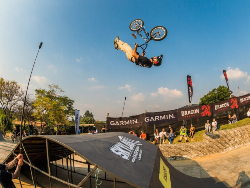 Vincent Leygonie Retains South African BMX Freestyle Title